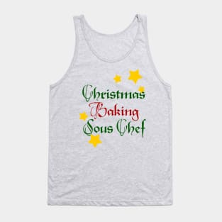 Xmas Baking Sous-Chef Tank Top